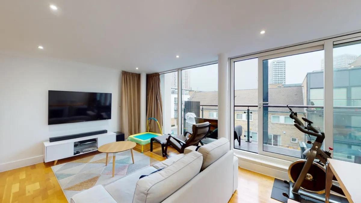 Appartamento Londwell, Canary Wharf Loft With Panoramic Balcony Londra